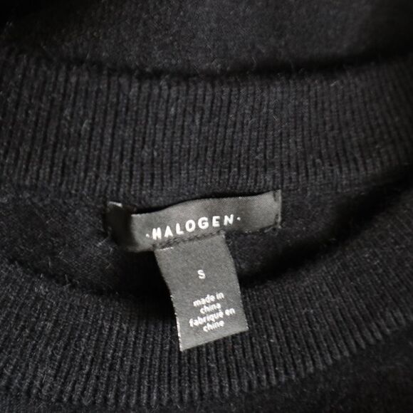 Nowt Halogen Rhinestone Jewel Studded Pullover Sweater - Picture 4 of 7